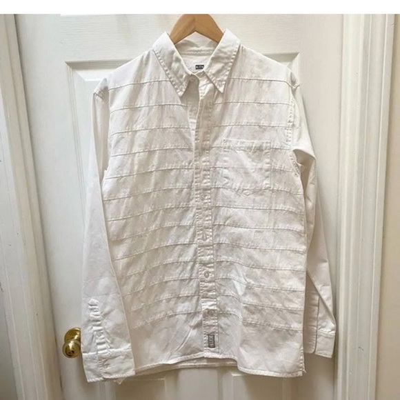 Kith Button Down in White - Size L - Picture 4 of 6